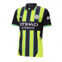 Pánský Fotbalový dres Manchester City Jack Grealish #10 2024-25 Venkovní Krátký Rukáv